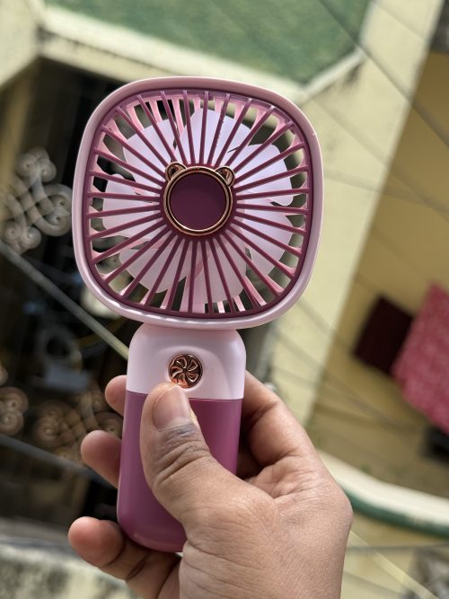 Cute mini fan